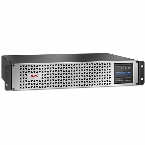 Apc By Schneider Electric Apc Smart-ups, Line Interactive, 750va, Lithium-ion, Rack/tower, 2u, 120v, 6x Ne