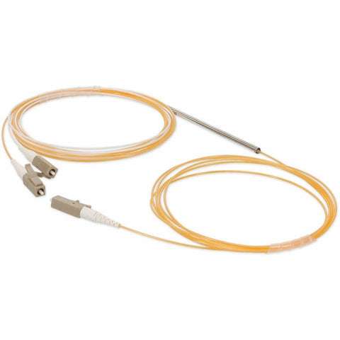 Add-on Addon 3m Lc (male) To 2xlc (male) Orange Om2 Simplex Fiber Splitter Cable With 5