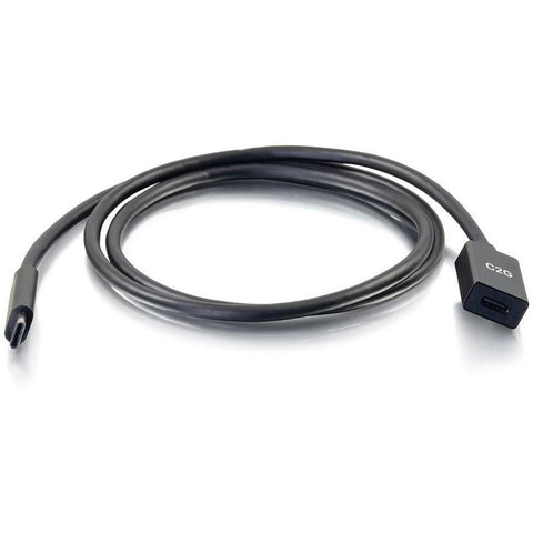 C2g 3ft Usb C M/f Cable Ext 3.2 Gen2 10g 3a