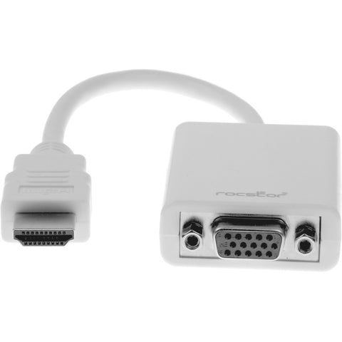 Rocstor Premium Hdmi To Vga Adapter Converter M/f - 6 - For Ultrabook, Laptop, Monitor,