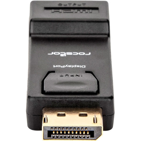 Rocstor Premium Displayport To Hdmi Video Adapter Converter - M/f - Gold Platted Connect