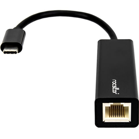 Rocstor Premium Usb-c To Gigabit Ethernet Network 10/100/1000 Adapter Compatible With Ma