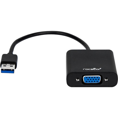 Rocstor Premium Usb To Vga Adapter Usb 3.0 To Vga External Usb Video Graphics Adapter Fo