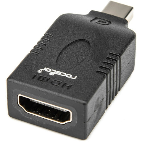 Rocstor Premium Slim Mini Displayport To Hdmi Audio/video Adapter 1920x1200 1080p - M/f