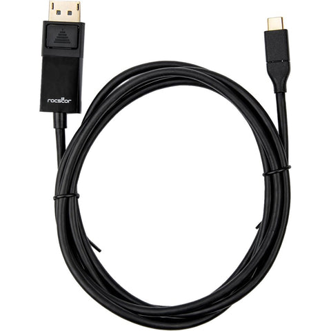 Rocstor Premium 6ft (1.8m) Usb-c To Displayport Converter Cable M/m - Supports Up To 4k