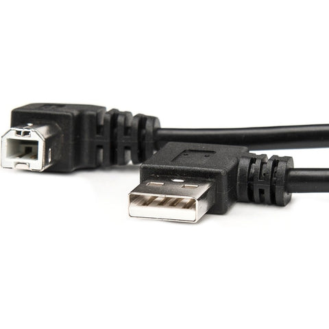 Rocstor Premium 3 Ft Usb Type-a Right Angle To Usb Type-b Right Angle Cable - M/m 1 X Us