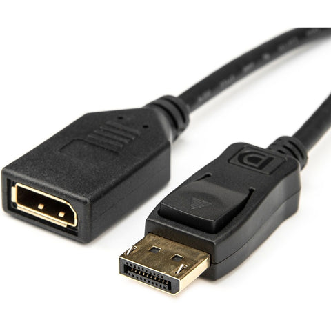 Rocstor Premium 6 Ft Displayport Video Extension Cable - M/f - Displayport Male Video -