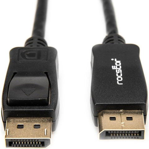 Rocstor Premium 12ft / 4m Displayport 1.2 Cable M/m - 4k X 2k- Displayport Male Digital