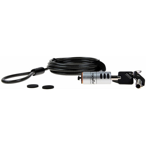 Rocstor Rocbolt Premium Security Cable Keyed Lock With 2 Keys - 6 Ft - For Notebook, Des