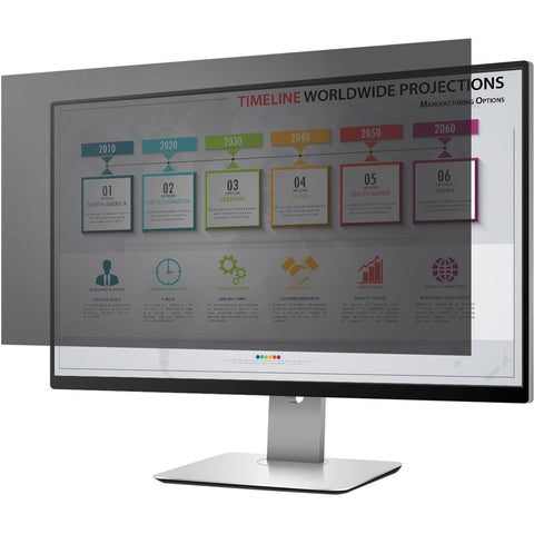Rocstor Privacyview 23.8in Widescreen Monitor Display Privacy Screen Filter - 16:9 - Glo