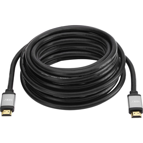 Siig, Inc. 16ft Ultra High Speed Hdmi Cable, 48gbps, Supports Ultra High Definition Resolut