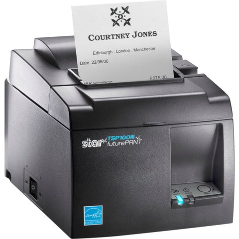 Strategic Sourcing-star Printe Star Micronics, Tsp143iiiu Gry Us Tsp100iii, Thermal, Auto-cutter, Device And Mf