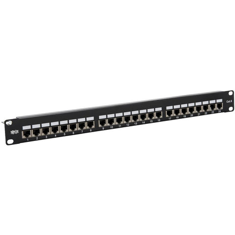 Eaton Tripp Lite Series Cat5e/cat6 24-port Patch Panel - Shielded, Krone Idc, 56