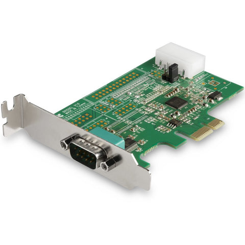 Startech 1 Port Pci Express Rs232 Serial Controller Card W/16950 Uart/asix Ax99100 - Bi-d