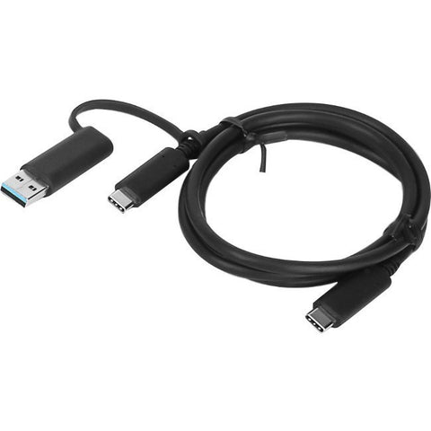 Lenovo System Cable - Usb-c Left Connector - Male Left Gender - Usb-a Right Connector -
