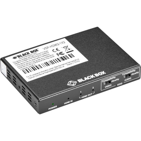 Black Box Ensure Your 4k Content Is Always On Display On The Right Screens. The Hdmi 2.0 S