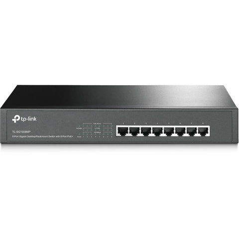 Tp-link Usa Corporation 8-port Gigabit Desktop/rackmount Switch With 8-port Poe+
