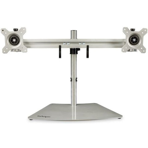 Startech Vesa 75x75/100x100mm Free Standing Dual Monitor Stand For Displays Up To 24 (18l