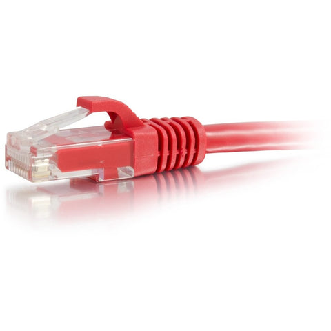 C2g 1ft Cat6a Snagless Utp Cable-red