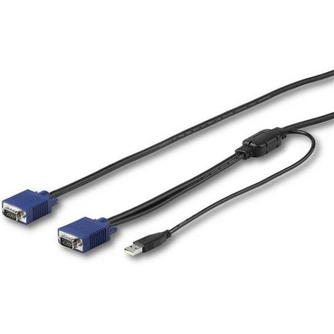 Startech 15 Ft. (4.6 M) Usb Kvm Cable Enables Your Switch Kit To Conveniently Operate You