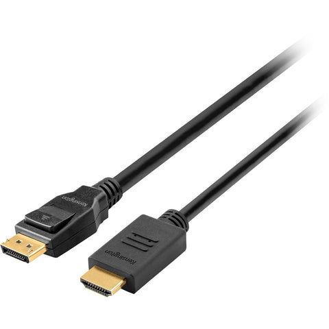 Kensington Computer Displayport 1.2 (m) To Hdmi (m) Passive Unidirectional Cable, 6ft