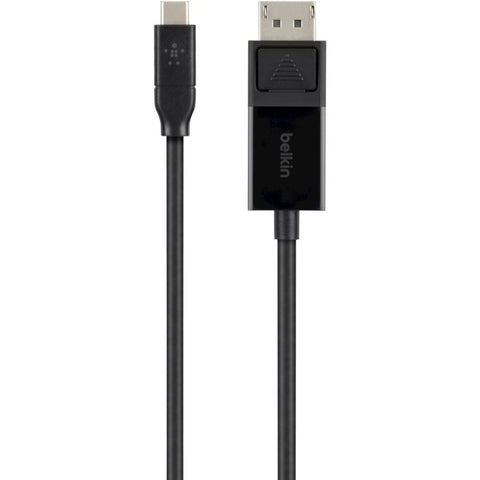 Belkin International Inc Belkin B2b103-06-blk Usb-c To Displayport Cable - Usb-c Left Connector - Male Le