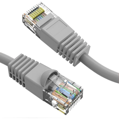 Axiom 6-inch Cat6 Cable W/boot (gray)