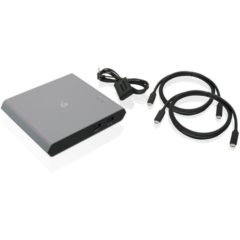 Iogear Easily Switch Between Two Usb-c Devices And Control Them With One Keyboard, One