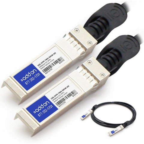 Add-on Addon Brocade (formerly) Compatible Taa Compliant 10gbase-cu Sfp+ To Sfp+ Direct
