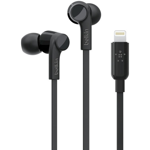 Belkin International Inc Ltg,in-ear Headphones,better,black. Rockstar Headphones With Lightning Connector