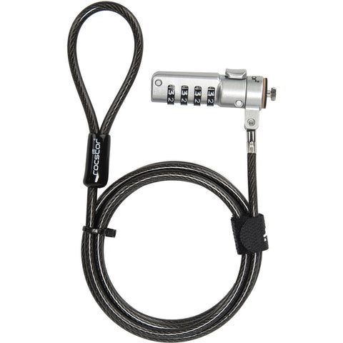 Rocstor Rocbolt R22 Premium Combination Cable With Slim Lock-4-digit Combination Lock-6