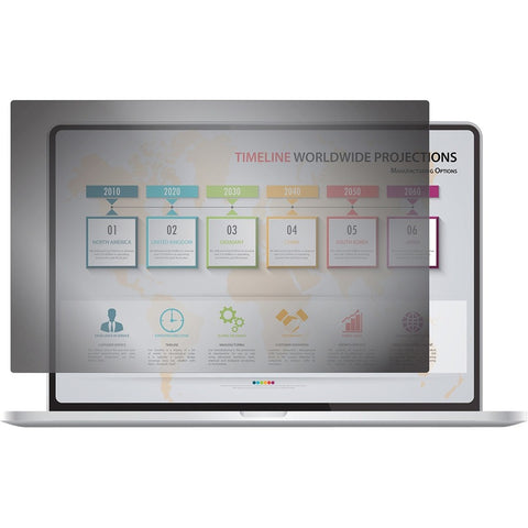 Rocstor Privacyview 12.5in Widescreen Laptop Notebook Privacy Screen Filter - 16:9 Aspec