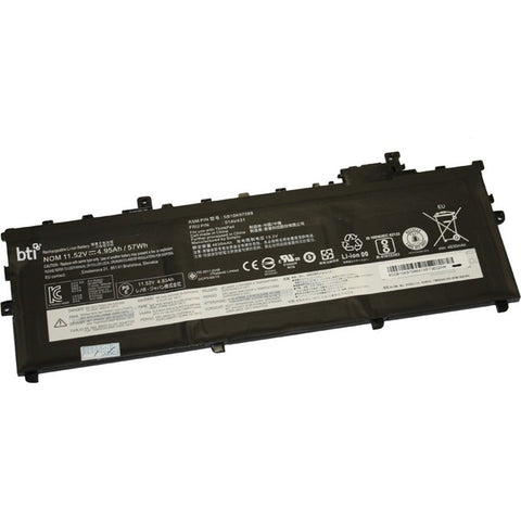 Battery Technology Replacement Li-polymer Battery For Lenovo Thinkpad X1 Carbon 5th Gen Sb10k97587