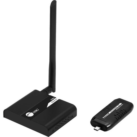 Siig, Inc. Transmitts 1080p 60hz Signals Up To 98ft Via Wireless 5ghz Frequency From Usb-c