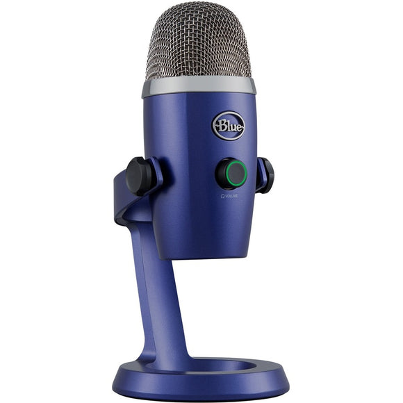 Logitech Blue Microphone Blue Yeti Nano Usb Mic-vivid Blue-usb-n/a-amr-836213000