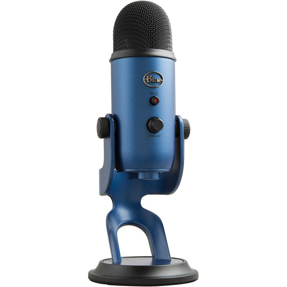 Logitech Blue Microphone Blue Yeti Usb Mic-midnight Blue-usb-n/a-amr-83621300211