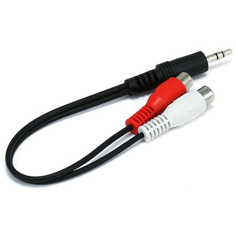 Monoprice, Inc. 2 Rca Jack Cable Black