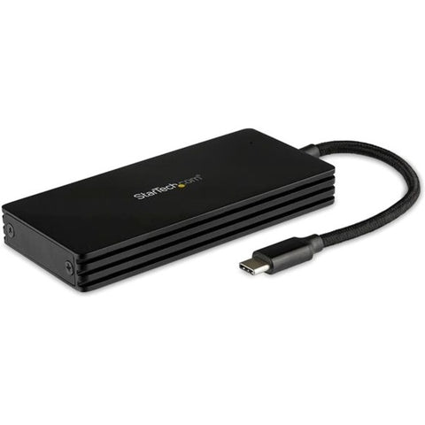 Startech External Drive Enclosures - Aluminum - Black - Turn Your M.2 Ngff Sata Drive Int