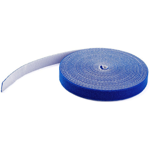 Startech 100ft Bulk Roll Of Blue Hook And Loop Tape 3/4in (19 Mm) Wide - Cut To Needed Le
