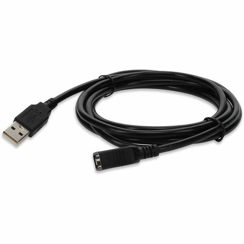 Add-on Addon 30ft Usb 2.0 (a) Male To Usb 2.0 (a) Female Black Active Extension Cable