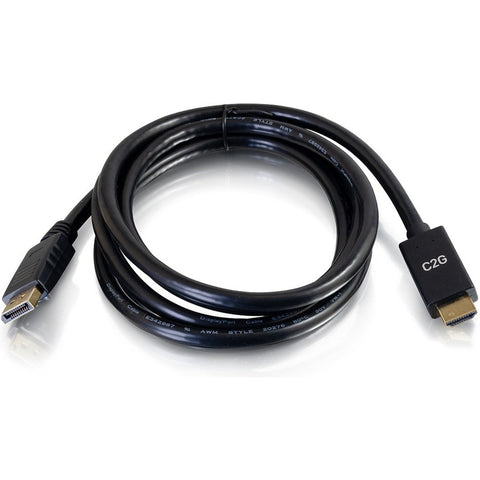 C2g 3ft Dp To Hdmi Cable 4k Passive Black