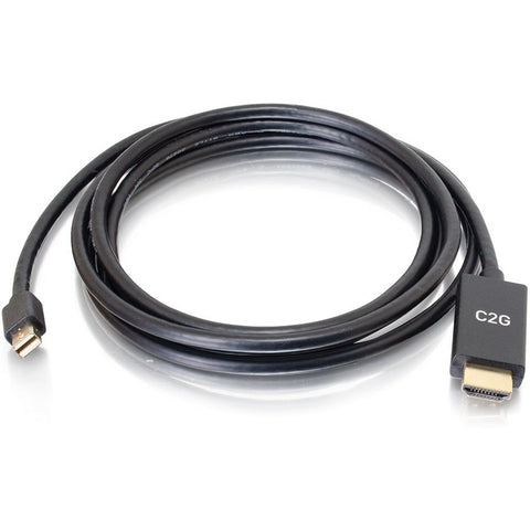 C2g 6ft Mdp To Hdmi Cable 4k Passive Black