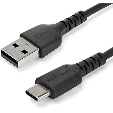 Startech Usb A To Usb C Charging Cable W/kevlar Aramid Fiber Sheltering The Heavy Duty Co