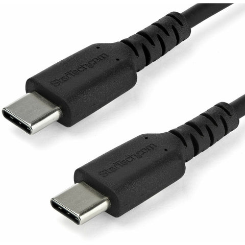 Startech Aramid Fiber Shelters Durable Usb C To Usb C Charger Cable From Stress Of Bends