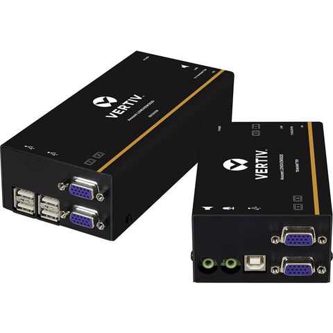 Vertiv Avocent Lv3000,ip Kvm Extender,dual Vga, Usb, Audio (lv3020p-001)