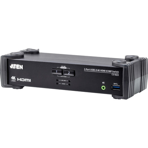 Aten 2-port 4k60 Single View Hdmi Kvmp