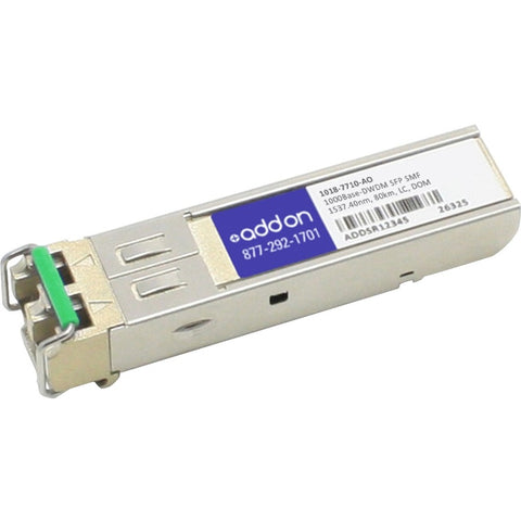 Add-on Addon Optelian 1018-7710 Compatible Taa Compliant 1000base-dwdm 50ghz Sfp Transc