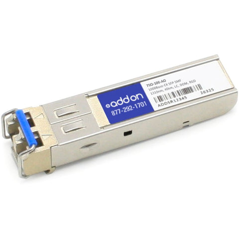 Add-on Addon Accedian 7so-100 Compatible Taa Compliant 1000base-ex Sfp Transceiver (smf