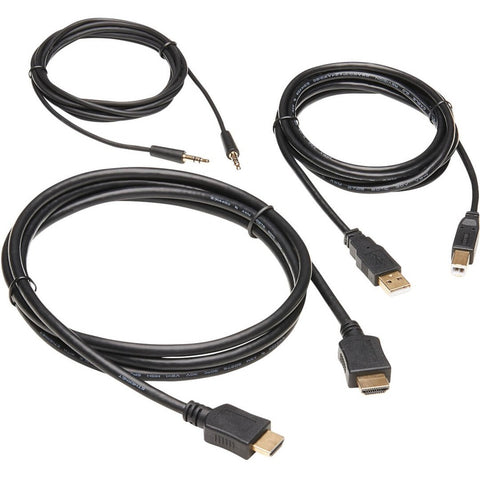 Eaton Hdmi Kvm Cable Kit - Hdmi,usb-a,3.5mm Left Connector - Male Left Gender - Hdmi,u