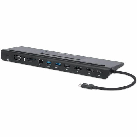 Manhattan - Strategic 11-in-1 Triple-monitor Docking Station